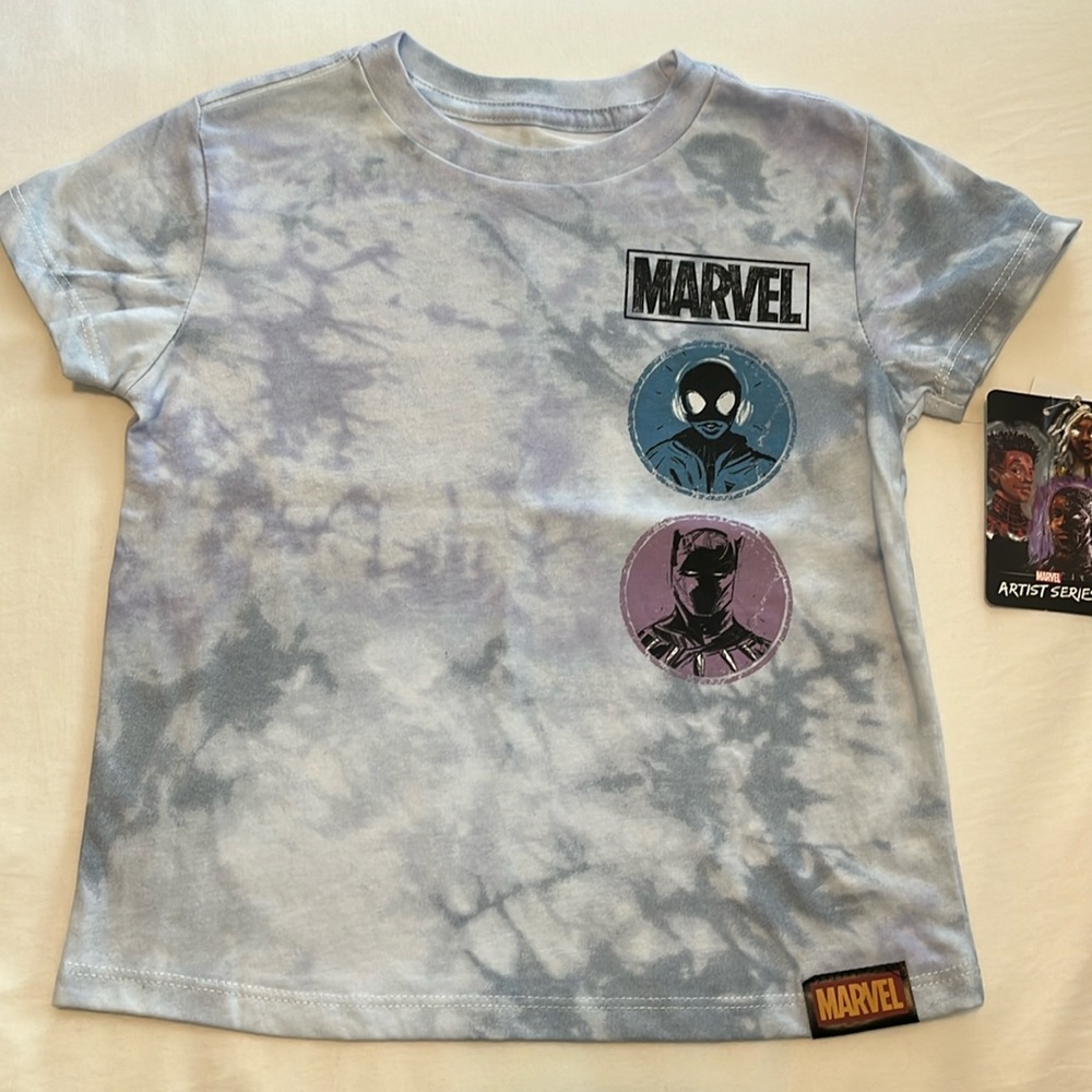 Marvel tie dye t-shirt